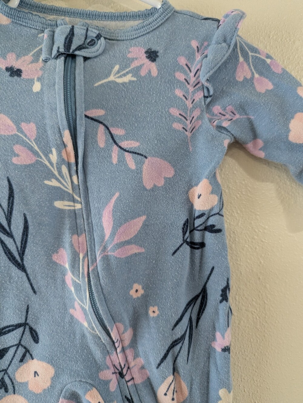 Blue & Lilac Floral Sleeper - Picture 2 of 5